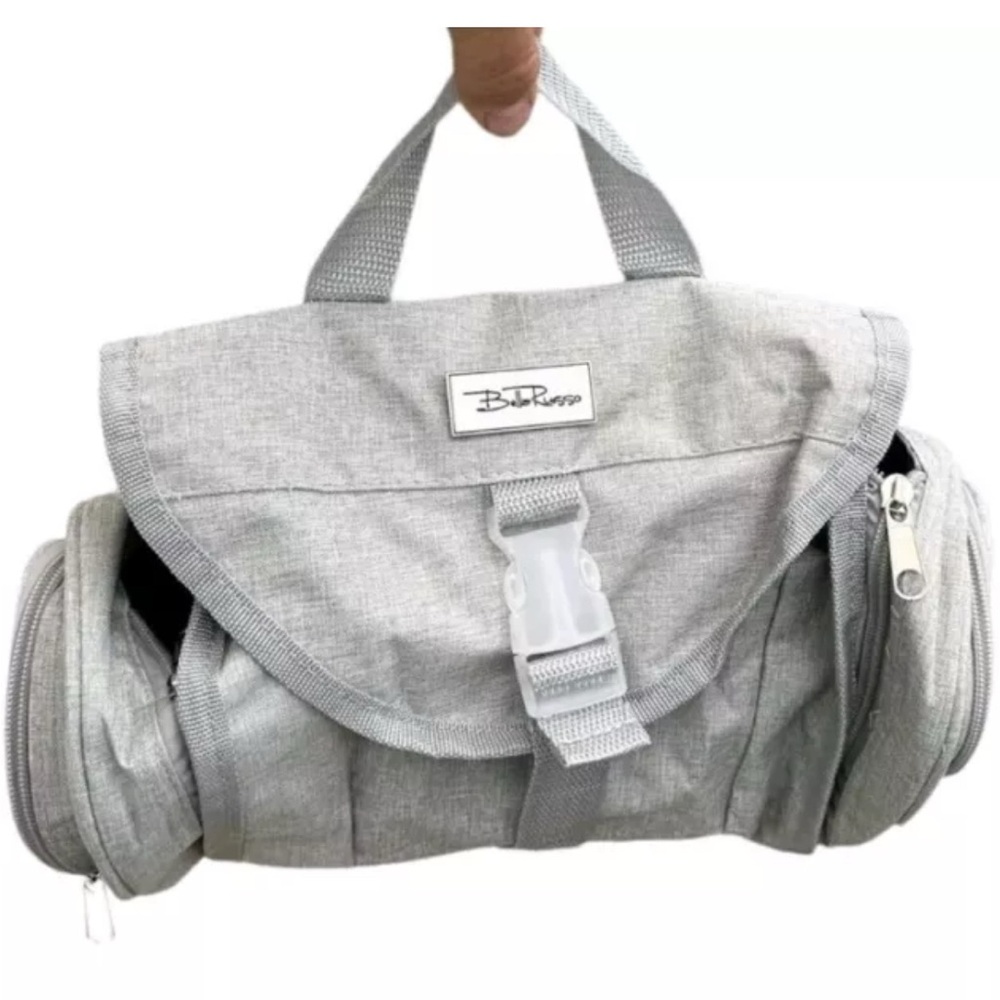 Bella Russo Gray Travel Bag Toiletry NWOT